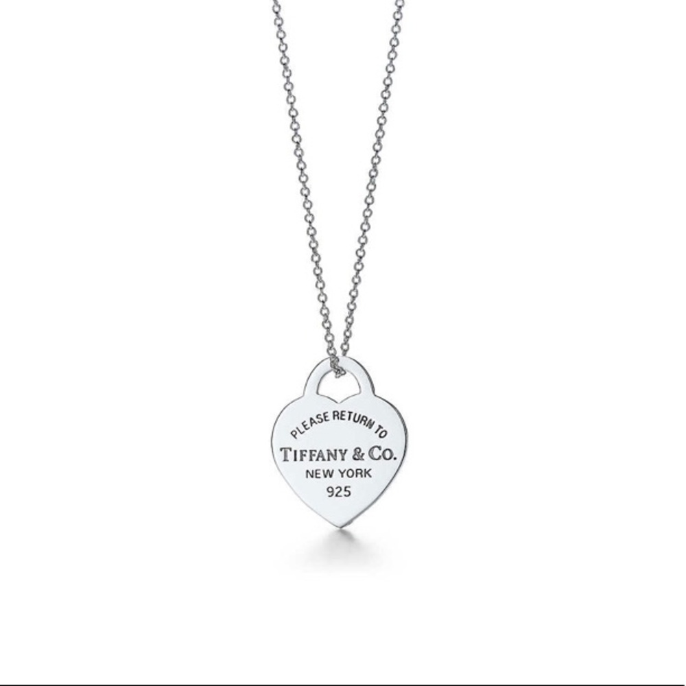 Tiffany Heart Necklace and Tiffany Chain